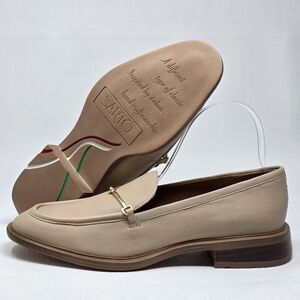 Franco Sarto Women's EDA Classic Slip on Loafer Oyster Beige Size 8.5M New